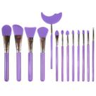 Conjunto de pincéis de silicone LORMAY 13 unidades para resina epóxi e beleza