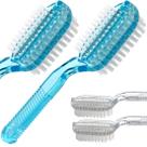 Conjunto de pincéis de unhas Xjinmin Handle Grip Fingernail Foot Scrub 4 unidades