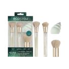 Conjunto de pincéis e esponjas de maquiagem EcoTools Sea Gems 4 peças