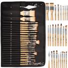 Conjunto de Pincéis Nicpro 26 Peças com Cerdas de Nylon e Espátula Conjunto de Pincéis Nicpro 26 Peças com Cerdas de Nylon e Espátula