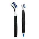 Conjunto de pincéis OXO Good Grips Deep Clean Blue com lâmina de limpeza Conjunto de pincéis OXO Good Grips Deep Clean Blue com lâmina de limpeza