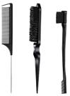 Conjunto de pincéis para modelar cabelo Samnyte Slick Back Comb, 3 peças