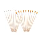 Conjunto De Pincéis Planos De Nylon Com Cerdas Para Pintura - 10, 30, 50, 100 Unidades - Canetas