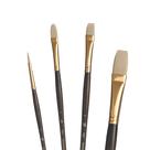 Conjunto de Pincéis Princeton Dakota, Sintético, 4 Peças, 1 Unidade