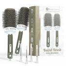 Conjunto de pincéis redondos Beauty Carves Nano Ionic Heat Resistant
