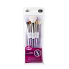 Conjunto de pincéis Royal & Langnickel Soft Grip, 5 peças variadas Conjunto de pincéis Royal & Langnickel Soft Grip, 5 peças variadas