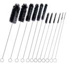 Conjunto de pincéis Straw Cleaner Brush Family 12 unidades para garrafa de água Conjunto de pincéis Straw Cleaner Brush Family 12 unidades para garrafa de água