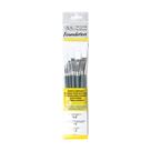 Conjunto de Pincéis Winsor & Newton Foundation Branco com 06 Unidades Conjunto de Pincéis Winsor & Newton Foundation Branco com 06 Unidades