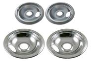 Conjunto de pingadeiras Kitchen Basics 101 Chrome Frigidaire Kenmore