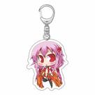 Conjunto de pingentes de acrílico para chaveiro Guilty Crown Shuu, Inori, G Conjunto de pingentes de acrílico para chaveiro Guilty Crown Shuu, Inori, G