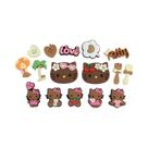 Conjunto De Pingentes Para Sapatos Hello Kitty Tropical Tan Para Decoração DIY De Crocs E Sandálias,