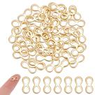 Conjunto de pingentes UNICRAFTALE banhado a ouro 18k Infinity 10 mm 60 unidades