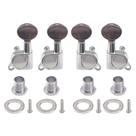 Conjunto de pinos de ajuste Ukulele Tuner Yootones, 4 unidades, 4 cordas, vermelho