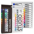 Conjunto de pintura a óleo PHOENIX 24x12ml Não tóxico para tela