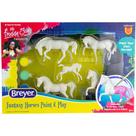 Conjunto de pintura Breyer Horses Stablemates Fantasy Horse com 5 cavalos