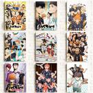Conjunto de pintura de pôster Haikyuu Anime 9 peças de arte de parede 40x60cm