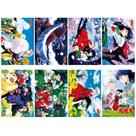 Conjunto de pintura de pôster Inuyasha H0145 Anime Art 8 unidades 20x30cm