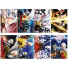 Conjunto de pintura de pôsteres One Punch Man Anime 8 peças