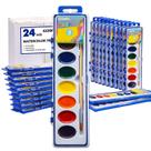 Conjunto de pintura em aquarela Ezzgol Bulk Pack 24x8 cores para crianças