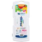 Conjunto de pintura em aquarela Prang Oval Pan 16 cores com pincel