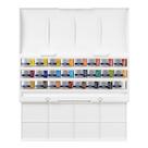 Conjunto de pintura em aquarela Winsor & Newton Cotman Studio 24 panelas Conjunto de pintura em aquarela Winsor & Newton Cotman Studio 24 panelas