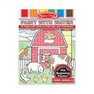 Conjunto de pintura Melissa e Doug Paint com animais de fazenda aquática