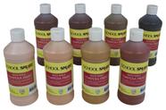 Conjunto de pintura Tempera School Smart Lavável 473 ml, sortido em 8 cores
