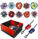 Conjunto de piões de batalha Cxdhzlx Gyro com arena, 10 peças Conjunto de piões de batalha Cxdhzlx Gyro com arena, 10 peças