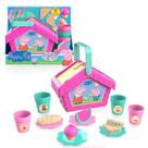 Conjunto de piquenique Just Play Peppa Pig Let's Have com alça de 15 unidades