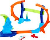 Conjunto de Pista Hot Wheels com Carro e Loop em Espiral Conjunto de Pista Hot Wheels com Carro e Loop em Espiral