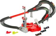 Conjunto de pistas de brinquedo Hot Wheels Racing Formula 1 com 3 carros Conjunto de pistas de brinquedo Hot Wheels Racing Formula 1 com 3 carros