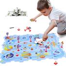 Conjunto de pistas Puzzle Racer YOOYID Plastic para crianças de 3 a 5 anos
