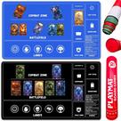 Conjunto de Playmats AiLiTeck com 2 unidades e estojo tubular para armazenamento