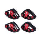 Conjunto De Pneus De Neve Em Escala 1/18, 4 Peças Para Carro RC Crawler TRX-4M, Conversão Para
