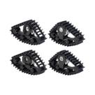 Conjunto De Pneus De Neve Em Escala 1/18, 4 Peças Para Carro RC Crawler TRX-4M, Conversão Para Conjunto De Pneus De Neve Em Escala 1/18, 4 Peças Para Carro RC Crawler TRX-4M, Conversão Para
