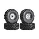 Conjunto De Pneus E Rodas De Metal Beadlock De 130mm Para Crawler RC 1/10 Axial SCX10 Wraith RR10 Conjunto De Pneus E Rodas De Metal Beadlock De 130mm Para Crawler RC 1/10 Axial SCX10 Wraith RR10