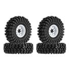 Conjunto de Pneus INJORA 1.0 Beadlock para Carros RC 1/18 e 1/24 Conjunto de Pneus INJORA 1.0 Beadlock para Carros RC 1/18 e 1/24