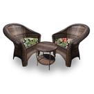 Conjunto de Poltronas Fibra Sintética Berlim - 2 Poltronas + 1 Mesa Centro - Tecido Saquarema Conjunto de Poltronas Fibra Sintética Berlim - 2 Poltronas + 1 Mesa Centro - Tecido Saquarema