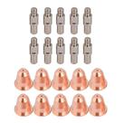 Conjunto de pontas de bicos de corte de plasma para tocha de plasma S45 S25