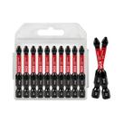 Conjunto De Pontas De Chave De Fenda Phillips Em Aço S2 Antiderrapante, 10 Peças, Vários Conjunto De Pontas De Chave De Fenda Phillips Em Aço S2 Antiderrapante, 10 Peças, Vários