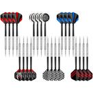 Conjunto de pontas de metal Darts Acmor, 24 peças para dardos