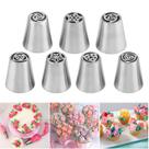 Conjunto de pontas de tubulação russas Suuker Stainless Steel 7 peças