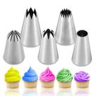 Conjunto de pontas de tubulação Suuker Stainless Steel 5 peças
