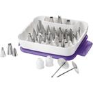 Conjunto de pontas de tubulação Wilton para decoração de bolos e cupcakes de 55 peças