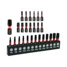 Conjunto De Pontas Torx De Impacto Em Aço S2 De 13/31 Peças, Antifurto, Magnéticas Fortes, Conjunto De Pontas Torx De Impacto Em Aço S2 De 13/31 Peças, Antifurto, Magnéticas Fortes,