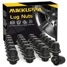 Conjunto de porcas MIKKUPPA M12x1.5 21 mm preto para Toyota FJ Cruiser