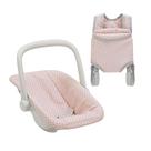 Conjunto de porta-bonecas e cadeirinha de carro Olivia's Little World