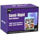 Conjunto de porta-cartões e capas de 200 quilates para cartões PSA, SGC, BGS e CSG