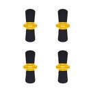 Conjunto de porta-milho OXO Good Grips, 8 peças, amarelo