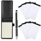 Conjunto de porta-notas Mini Pocket Outus com 50 folhas forradas Conjunto de porta-notas Mini Pocket Outus com 50 folhas forradas